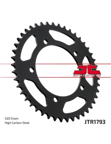 Corona de aluminio JT Sprockets 179349AL | Motoauto