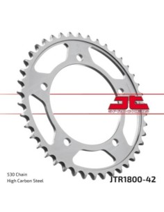 Corona JT Sprockets Acero JTR180042ZBK | Motoauto