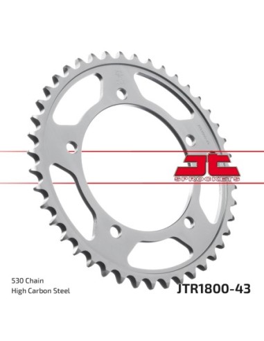 Corona JT Sprockets Acero JTR180043 | Motoauto