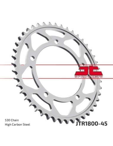 Corona JT Sprockets Acero JTR180045 | Motoauto