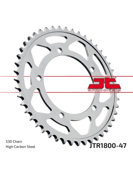 Corona JT Sprockets Acero JTR180047 | Motoauto