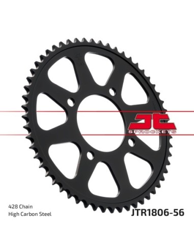 Corona JT Sprockets Acero JTR180656 | Motoauto