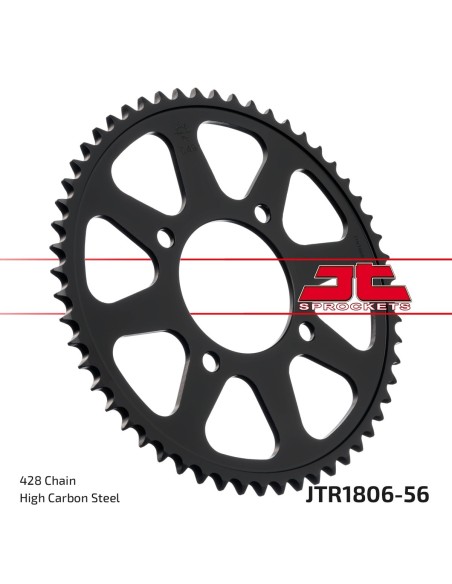 Corona JT Sprockets Acero JTR180656 | Motoauto