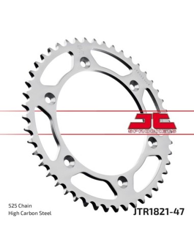 Corona JT Sprockets Acero JTR182147 | Motoauto
