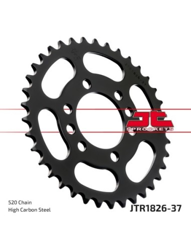 Corona JT Sprockets Acero JTR182637 | Motoauto