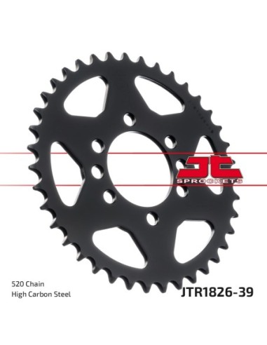 Corona JT Sprockets Acero JTR182639 | Motoauto
