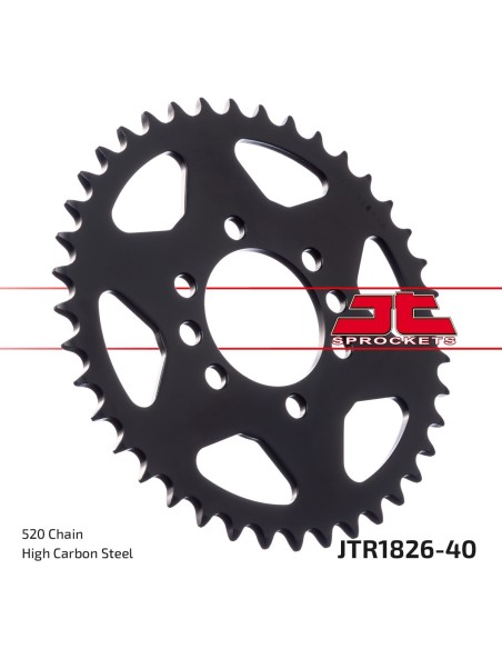 Corona JT Sprockets Acero JTR182640 | Motoauto