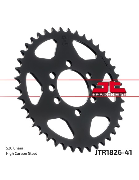 Corona JT Sprockets Acero JTR182641 | Motoauto