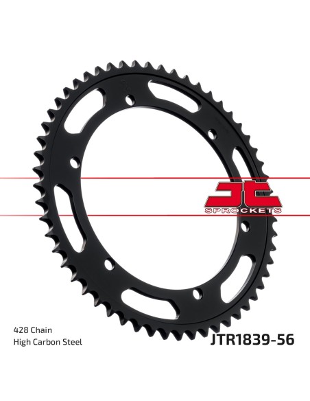 Corona JT Sprockets Acero JTR183956 | Motoauto