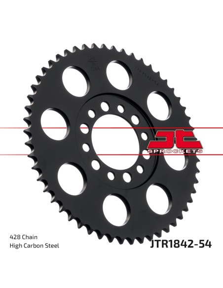 Corona JT Sprockets Acero JTR184254 | Motoauto
