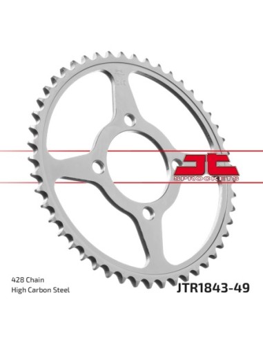 Corona JT Sprockets Acero JTR184349 | Motoauto