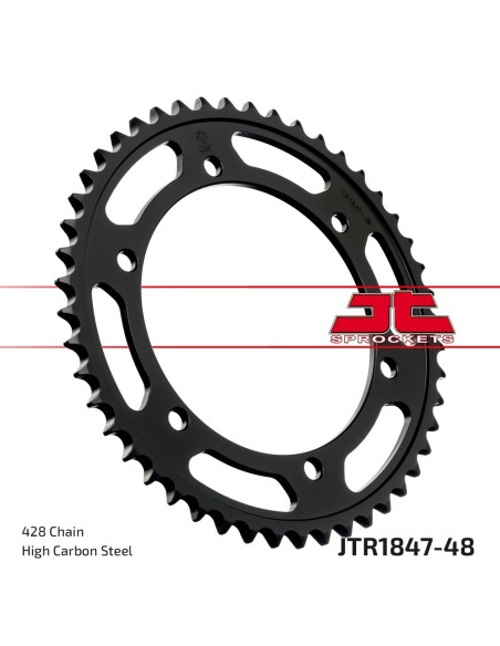 Corona JT Sprockets Acero JTR184748 | Motoauto