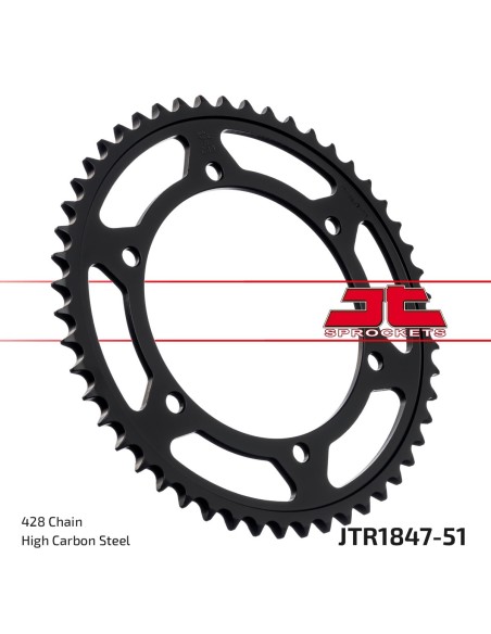 Corona JT Sprockets Acero JTR184751 | Motoauto