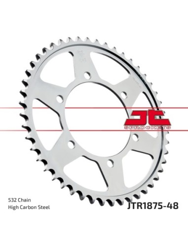 Corona JT Sprockets Acero JTR187548 | Motoauto