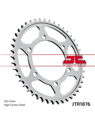 Corona JT Sprockets, 42 dientes JTR187642 | Motoauto