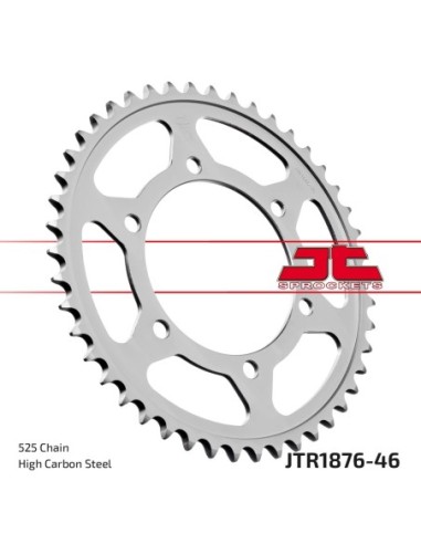 Corona JT Sprockets Acero JTR187646 | Motoauto