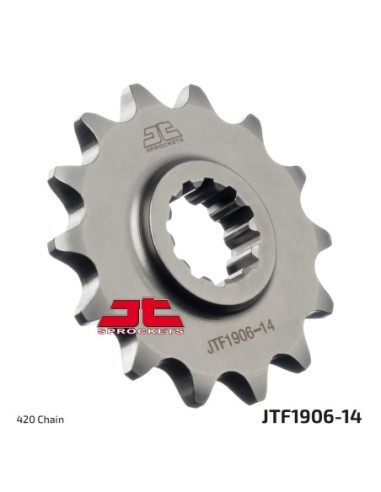 Piñon JT Sprocekts Acero JTF190614 | Motoauto