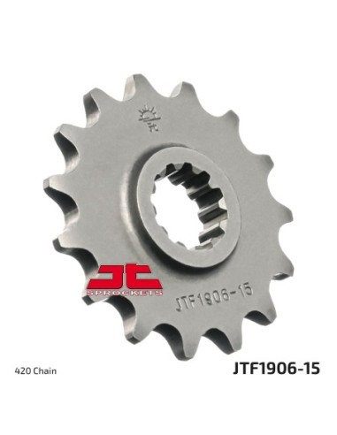 Piñon JT Sprocekts Acero JTF190615 | Motoauto