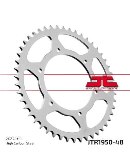 Corona JT Sprockets Acero JTR195048 | Motoauto