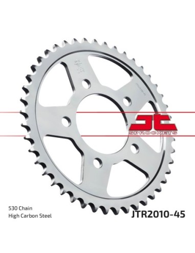 Corona JT Sprockets Acero JTR201045 | Motoauto