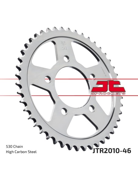Corona JT Sprockets Acero JTR201046 | Motoauto