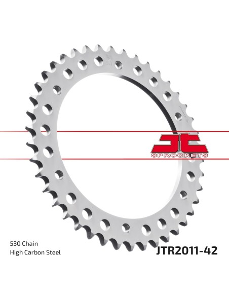 Corona JT Sprockets Acero JTR201142ZBK | Motoauto