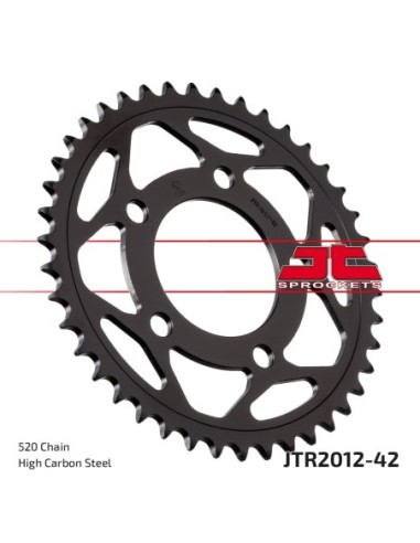Corona JT Sprockets Acero JTR201242 | Motoauto