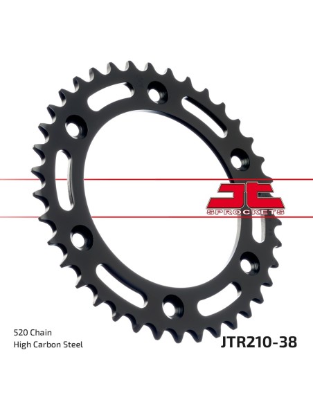 Corona JT Sprockets Acero JTR21038 | Motoauto