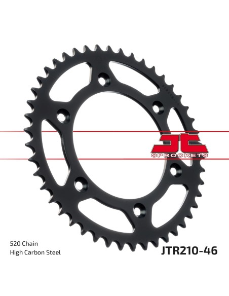 Corona JT Sprockets Acero JTR21046 | Motoauto