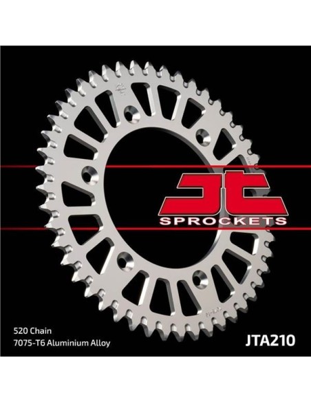 Corona de aluminio JT Sprockets 21053AL | Motoauto