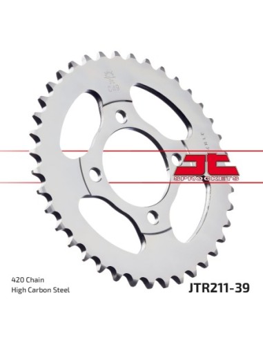 Corona JT Sprockets Acero JTR21139 | Motoauto