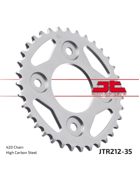 Corona JT Sprockets Acero JTR21235 | Motoauto
