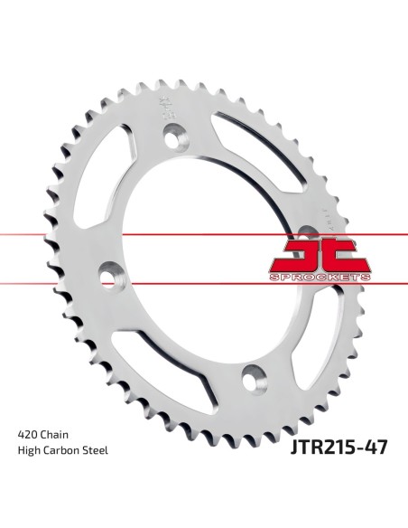 Corona JT Sprockets Acero JTR21547 | Motoauto
