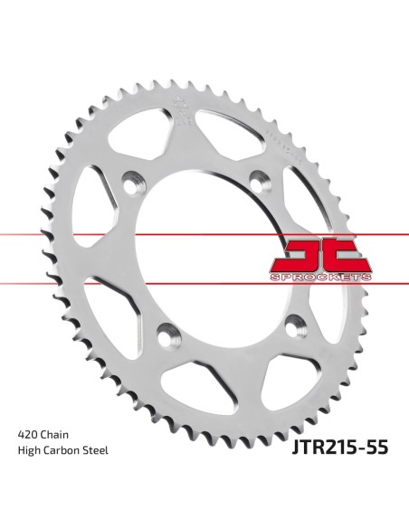 Corona JT Sprockets Acero JTR21555 | Motoauto