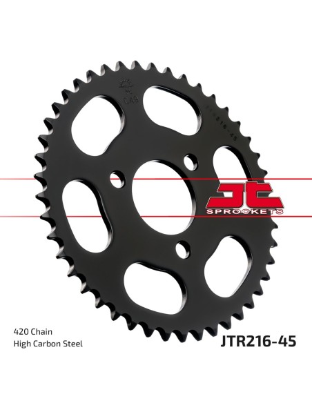 Corona JT Sprockets Acero JTR21645 | Motoauto