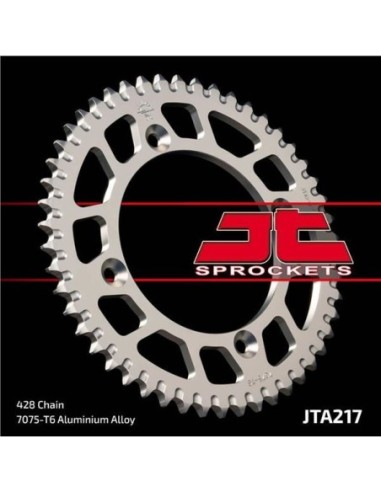Corona de aluminio JT Sprockets 21755AL | Motoauto