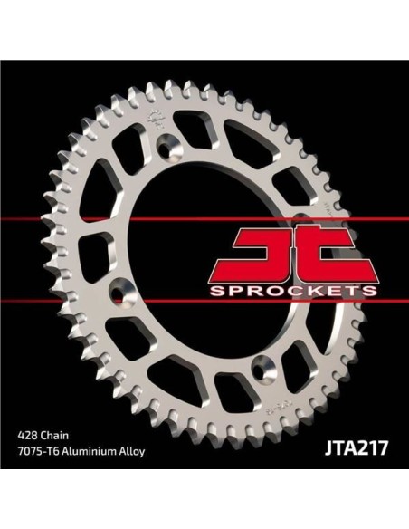 Corona de aluminio JT Sprockets 21756AL | Motoauto