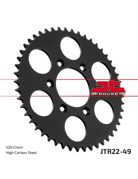 Corona JT Sprockets Acero JTR2249 | Motoauto