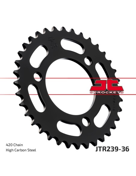 Corona JT Sprockets Acero JTR23936 | Motoauto