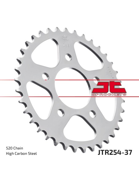 Corona JT Sprockets Acero JTR25437 | Motoauto