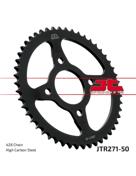 Corona JT Sprockets Acero JTR27150 | Motoauto