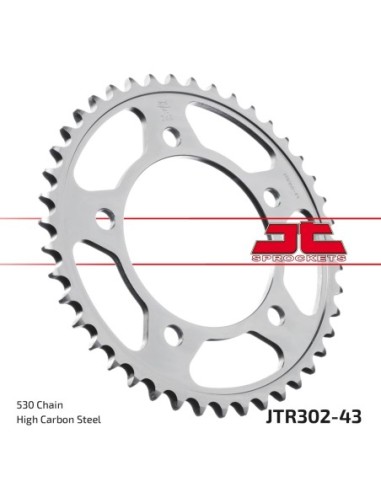 Corona JT Sprockets Acero JTR30243 | Motoauto
