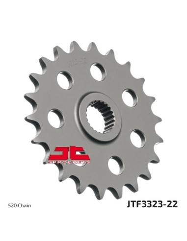 Piñon JT Sprocekts Acero JTF332322 | Motoauto