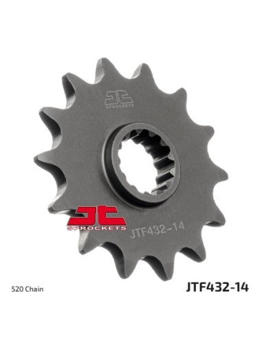 Piñon JT Sprocekts Acero JTF43214 | Motoauto