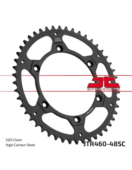 Corona JT Sprockets Acero JTR46048SC | Motoauto