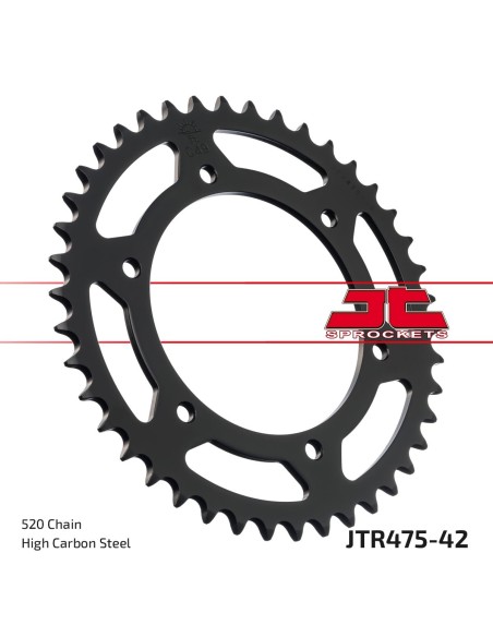 Corona JT Sprockets Acero JTR47542 | Motoauto