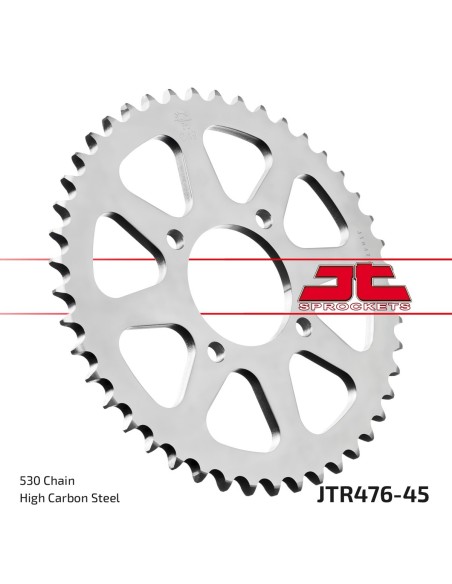 Corona JT Sprockets Acero JTR47645 | Motoauto