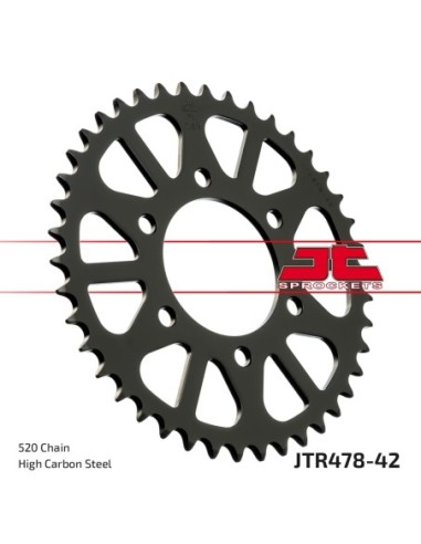 Corona JT Sprockets Acero JTR47842 | Motoauto