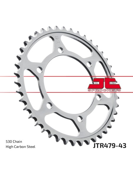 Corona JT Sprockets Acero JTR47943 | Motoauto