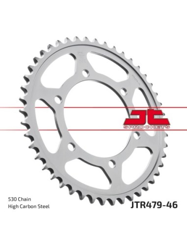 Corona JT Sprockets Acero JTR47946ZBK | Motoauto